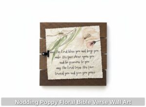 Nodding-Poppy-Floral-Bible-Verse-Wall-Art