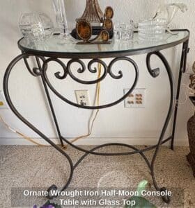 Ornate-Wrought-Iron-Half-Moon-Console-Table-with-Glass-Top