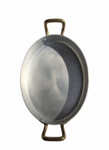 Oval-Copper-Saut-Pan-with-Brass-Handles