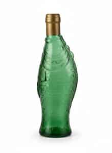 Pescevino-Green-Glass-Fish-Wine-Bottle