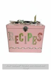 Pink-Recipes-Tin-Box-with-Ribbon-and-Clasp
