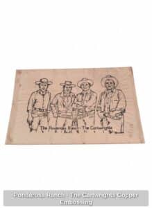 Ponderosa-Ranch-The-Cartwrights-Copper-Embossing
