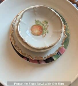 Porcelain-Fruit-Bowl-with-Gilt-Rim