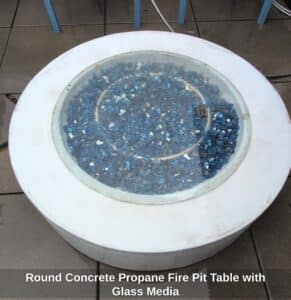 Round-Concrete-Propane-Fire-Pit-Table-with-Glass-Media