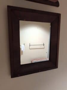 Rustic-Wooden-Framed-Wall-Mirror