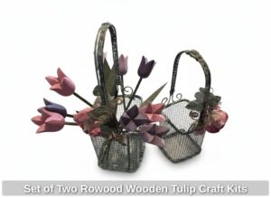 Set-of-Two-Rowood-Wooden-Tulip-Craft-Kits