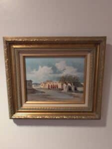 Shirley-Shirpo-Native-American-Village-Painting