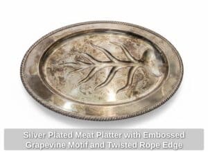 Silver-Plated-Meat-Platter-with-Embossed-Grapevine-Motif-and-Twisted-Rope-Edge