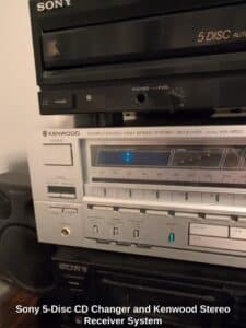 Sony-Disc-CD-Changer-and-Kenwood-Stereo-Receiver-System-second-image