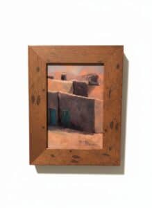 Southwestern-Adobe-Courtyard-Painting-by-H.-Massa-second-image