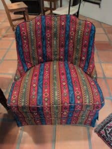 Southwestern-Geometric-Upholstered-Club-Chair