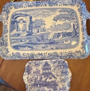 Spode-Blue-Italian-Serving-Tray-Set