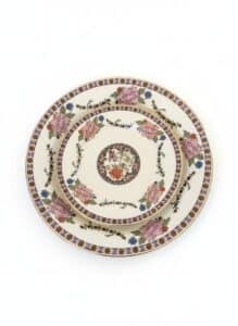 Spode-Chinese-Rose-Porcelain-Plates