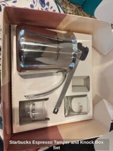 Starbucks-Espresso-Tamper-and-Knock-Box-Set