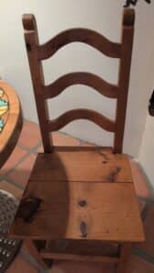 Sticks-Walk-on-the-Beach-Hand-Painted-Dining-Set-second-image
