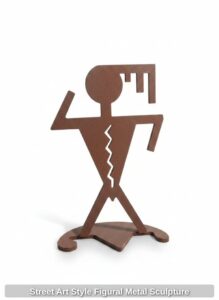 Street-Art-Style-Figural-Metal-Sculpture