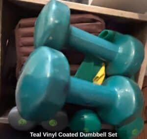 Teal-Vinyl-Coated-Dumbbell-Set