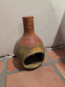 Terracotta-Chiminea