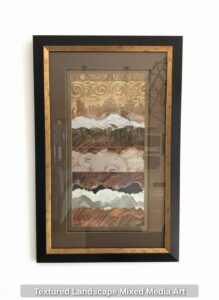 Textured-Landscape-Mixed-Media-Art