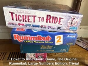 Ticket-to-Ride-Board-Game-The-Original-Rummikub-Large-Numbers-Edition-Trivial-Pursuit-and-Color-Dot-Dominoes