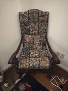 Victorian-Carved-Mahogany-Morris-Chair-with-Tapestry-Upholstery