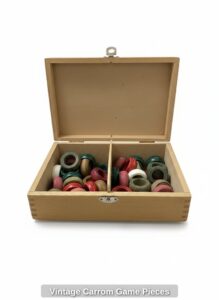 Vintage-Carrom-Game-Pieces