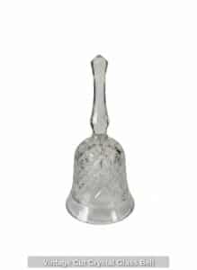 Vintage-Cut-Crystal-Glass-Bell-second-image