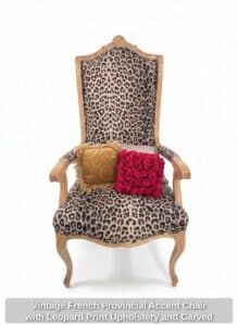 Vintage-French-Provincial-Accent-Chair-with-Leopard-Print-Upholstery-and-Carved-Wood-Details