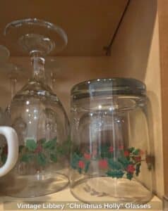 Vintage-Libbey-Christmas-Holly-Glasses
