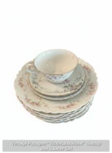Vintage-Paragon-Victoriana-Rose-Teacup-and-Saucer-Set