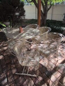Vintage-Russell-Woodard-Wrought-Iron-Patio-Set