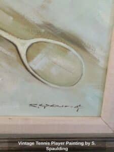 Vintage-Tennis-Player-Painting-by-S.-Spaulding-second-image