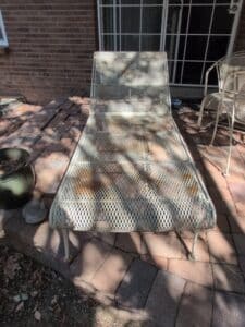 Vintage-Wrought-Iron-Mesh-Chaise-Lounge-Chair