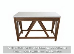 Walker-Edison-Rustic-Farmhouse-A-Frame-Writing-Desk-with-Faux-Marble-Top