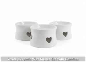 White-Ceramic-Wax-Melter-Set-with-Candles-second-image