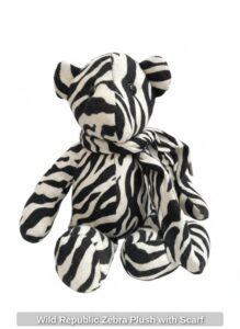 Wild-Republic-Zebra-Plush-with-Scarf