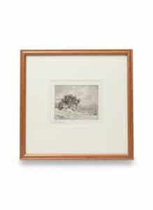 Will-Vinton-Etching-of-a-Tree-and-Landscape