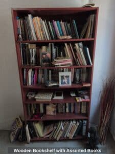 Wooden-Bookshelf-with-Assorted-Books