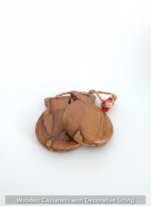 Wooden-Castanets-with-Decorative-String