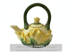 Yellow-Floral-Ceramic-Teapot-Formalities-by-Baum-Brothers
