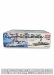 Academy-U.S.-Navy-Guided-Missile-Frigate-USS-Oliver-Hazard-Perry-FFG-Model-Kit-and-Shanghai-Dragon-U.S.S.-Peleliu-LHA-Model-Kit-second-image