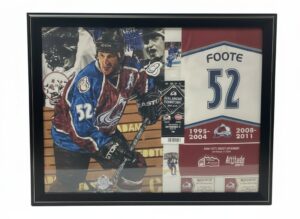 Adam-Foote-Colorado-Avalanche-Jersey-Retirement-Memorabilia-Display
