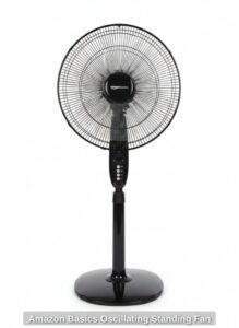 Amazon-Basics-Oscillating-Standing-Fan