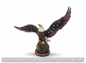 American-Bald-Eagle-Statue-with-Patriotic-Wings