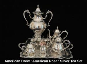 American-Drew-American-Rose-Silver-Tea-Set-third-image