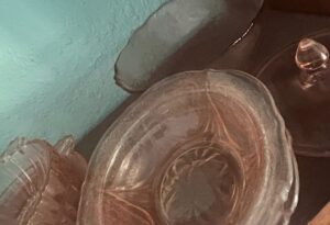 Anchor-Hocking-Mayfair-Open-Rose-Pink-Depression-Glass-Set-third-image
