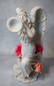 Angel-with-Trumpet-Statue