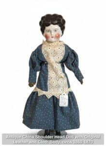 Antique-China-Shoulder-Head-Doll-with-Original-Leather-and-Cloth-Body-circa-