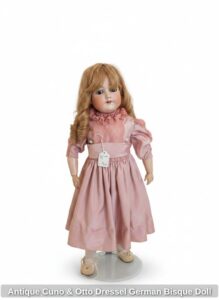 Antique-Cuno-Otto-Dressel-German-Bisque-Doll