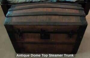 Antique-Dome-Top-Steamer-Trunk